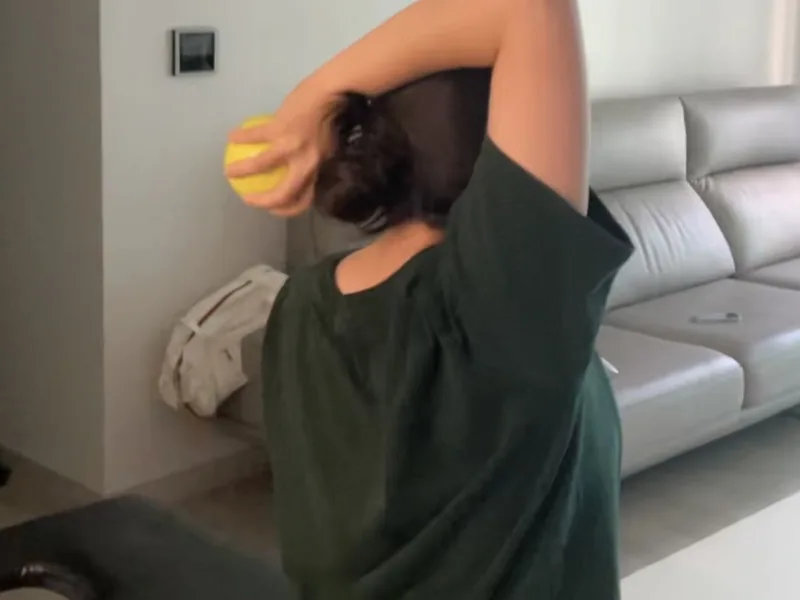 피티앳홈 방문 PT 수업 장면